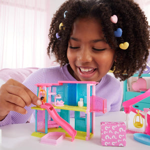 Mini BarbieLand Maison de poupée, Mini Maison de Rêve et mini poupée surprise