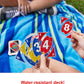 UNO Splash Card Game | Waterproof Plastic Cards | Clip Attachment | 2-10 Players