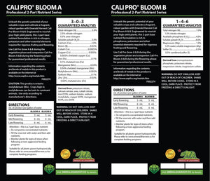 Engrais combiné Emerald Harvest Cali Pro Bloom A+B, 0,95 L
