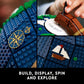 LEGO Ideas Le Globe - Ensemble de construction, maquette à construire et à exposer pour la décoration intérieure