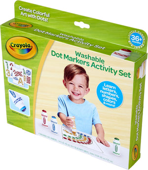 Ensemble de marqueurs à points lavables Crayola