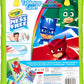 Kit de chevalet de table Crayola Colour Wonder PJ Masks + livre de recharge