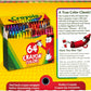 Crayola Crayons Crayons Assorted Colors 64 Count