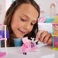 Coffret de jeu Mini Barbie Land à collectionner avec poupée de 3,8 cm et avion de rêve