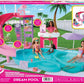Coffret de jeu Barbie Piscine de Rêve avec toboggan, jacuzzi et plus de 20 accessoires