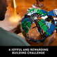 LEGO Ideas Le Globe - Ensemble de construction, maquette à construire et à exposer pour la décoration intérieure