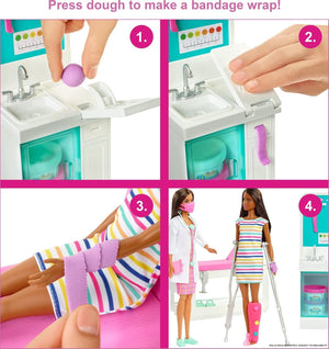 Poupée et ensemble de jeu Barbie Clinique de Castrage Rapide