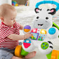 Fisher-Price Learn With Me Zebra Baby Walker | Music & Lights | Spinning Beads | Ages 12m+