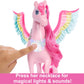 Barbie Une touche de magie Pégase rose avec chiot, jouets de cheval ailé