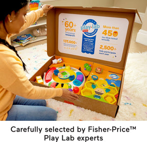 Coffret cadeau Fisher-Price Play Kit Crawl & Cruise avec jouets d'éveil