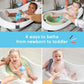 Fisher-Price Baby to Toddler Bath 4-in-1 Sling ‘n Seat Tub