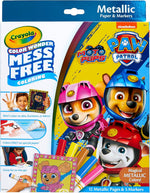 Crayola Paw Patrol Colour Wonder Metallic Mess-Free Colouring Set image 0