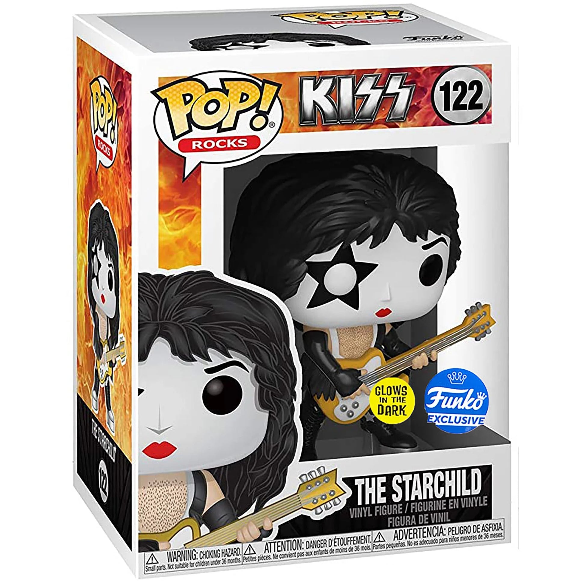 Funko POP! KISS: The Starchild - Glow in The Dark Collectible -Funko Exclusive image 2
