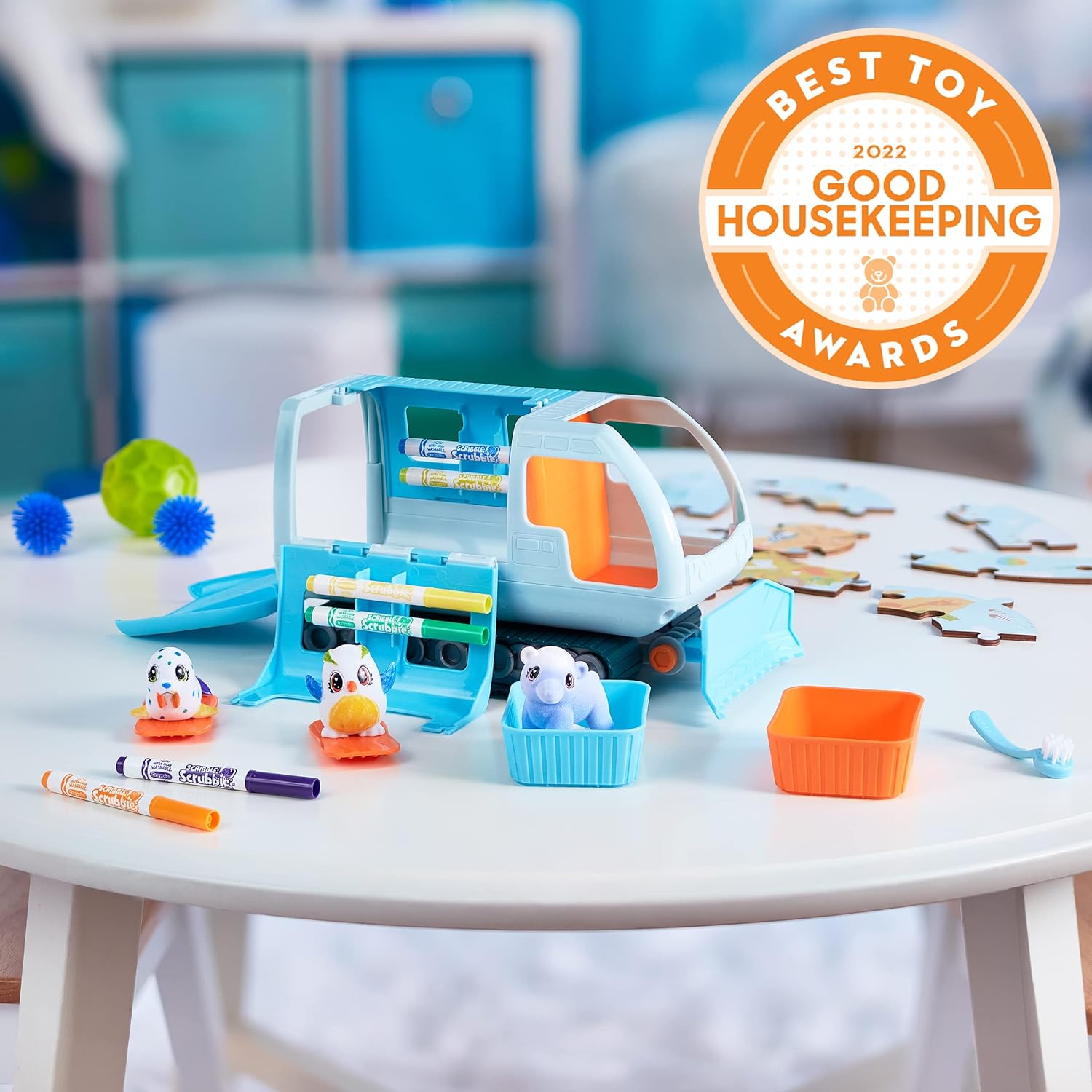 Crayola Scribble Scrubbie Pets Arctic Snow Explorer image 9