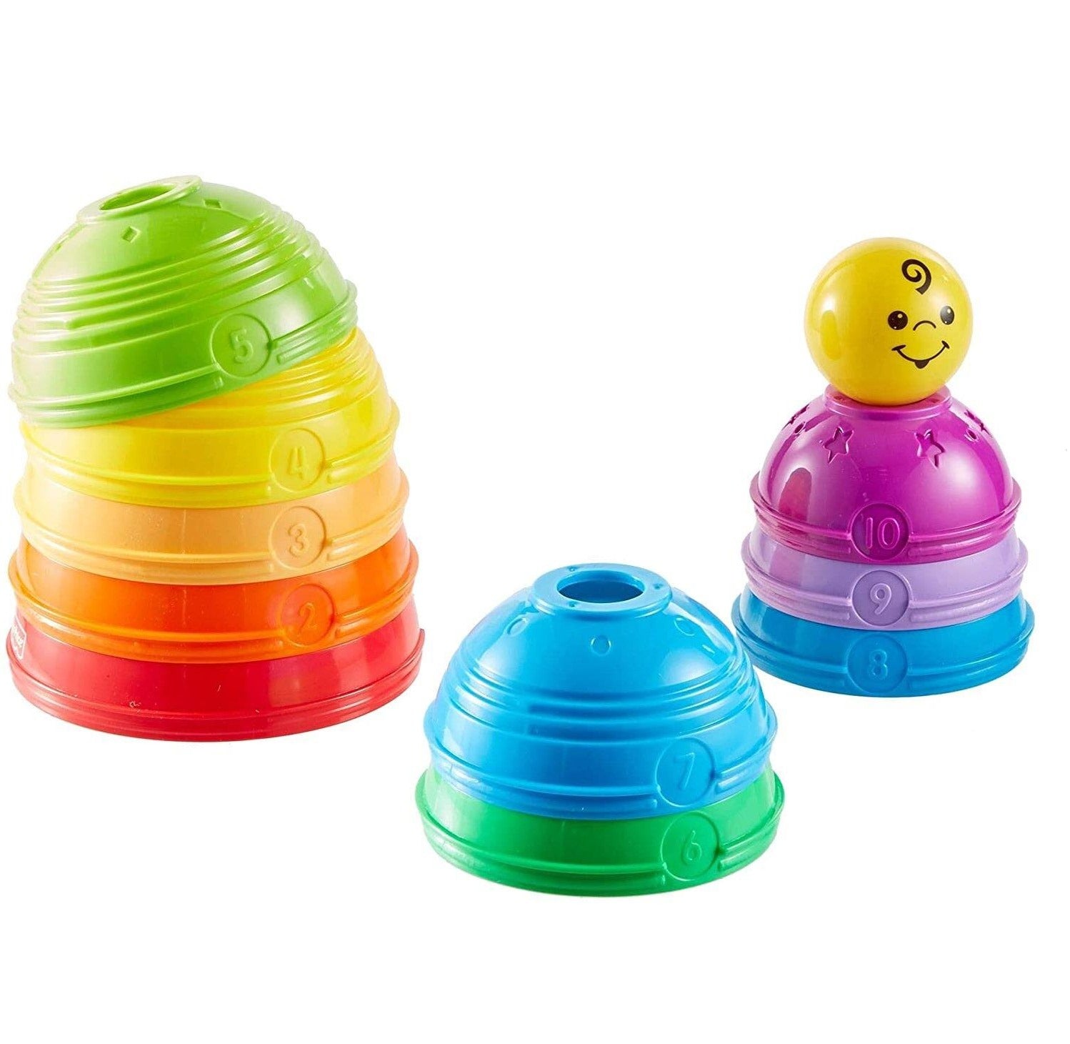 Fisher-Price Brilliant Basics Stack and Roll Cups image 5