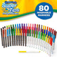 Crayola Washable Markers 80 Unique Colours image 7