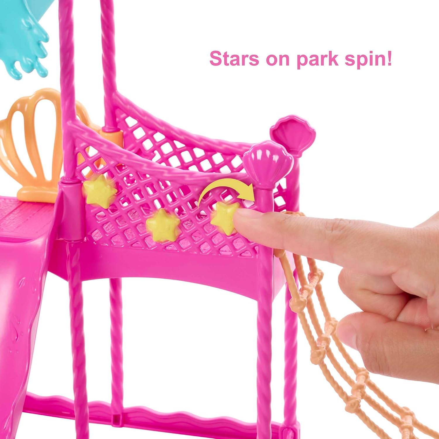 Barbie Skipper Waterpark Playset with Working Slide and Puppy Toy image 5
