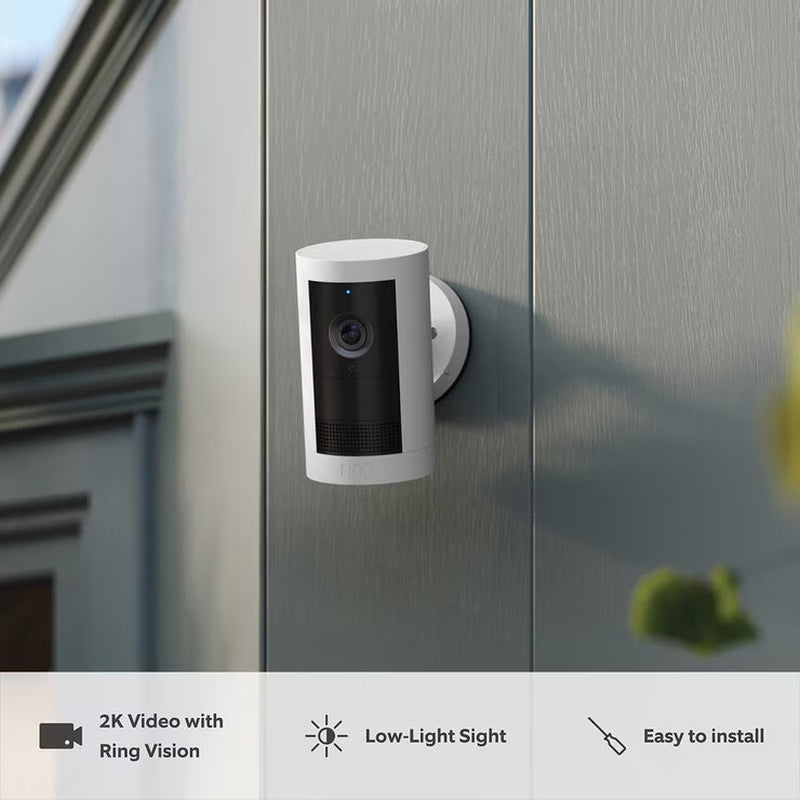 Ring Outdoor Cam 2 Pack with Additional Quick Release Battery
