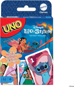 UNO Disney’S Lilo and Stitch Card Game for Kids, Adults & Family with Deck & Special Rule Inspired by the Movie, JCC10