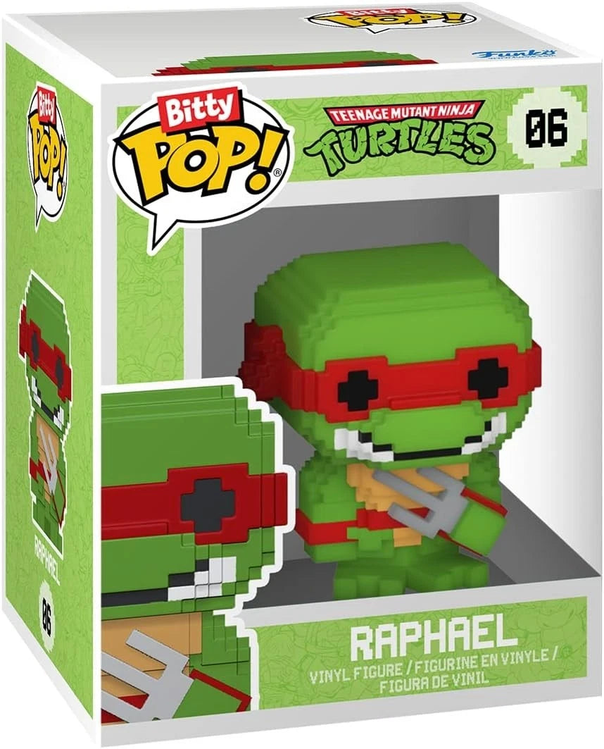 Funko Bitty POP! TMNT 4-Pack - Raphael, Donatello, Leonardo, + Mystery image 6
