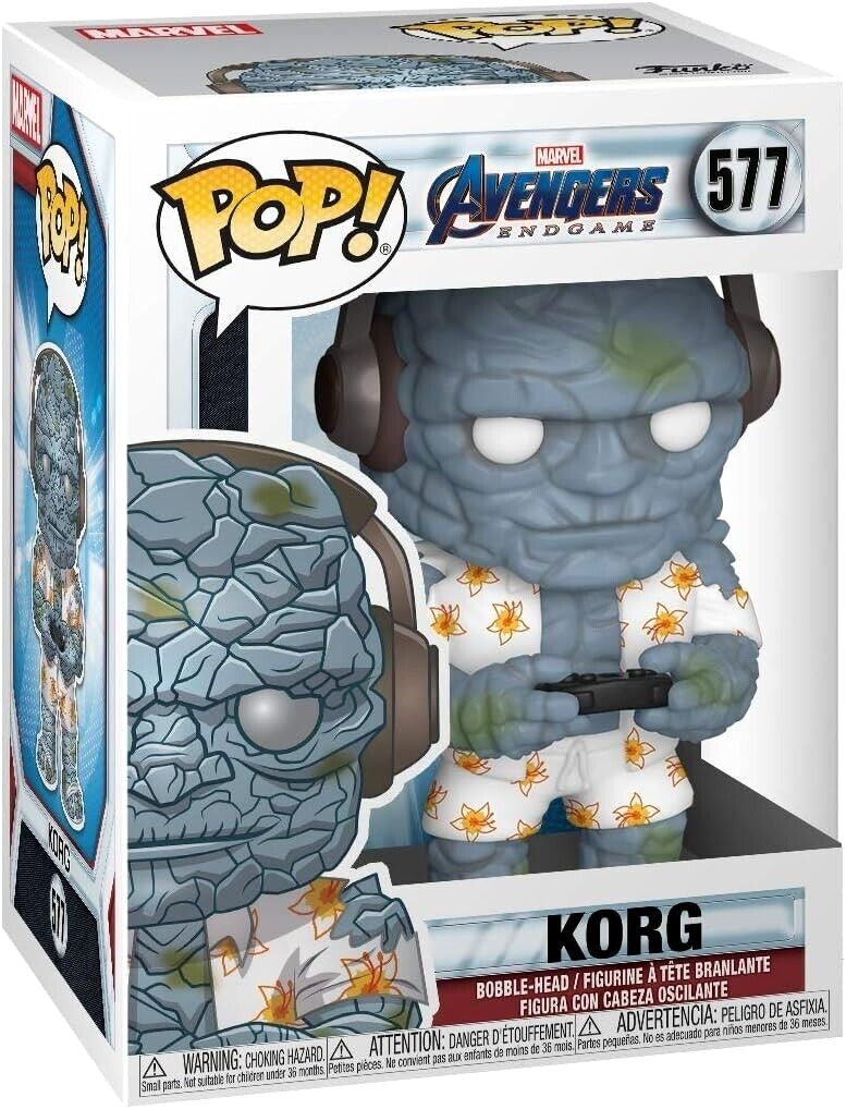 Funko Pop! Marvel: Avengers Endgame - Gamer Korg #577 image 0