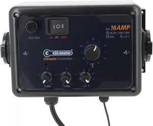 Cli-Mate Climate Controller 16amp Fan & Temperature Control Hysteresis image 0
