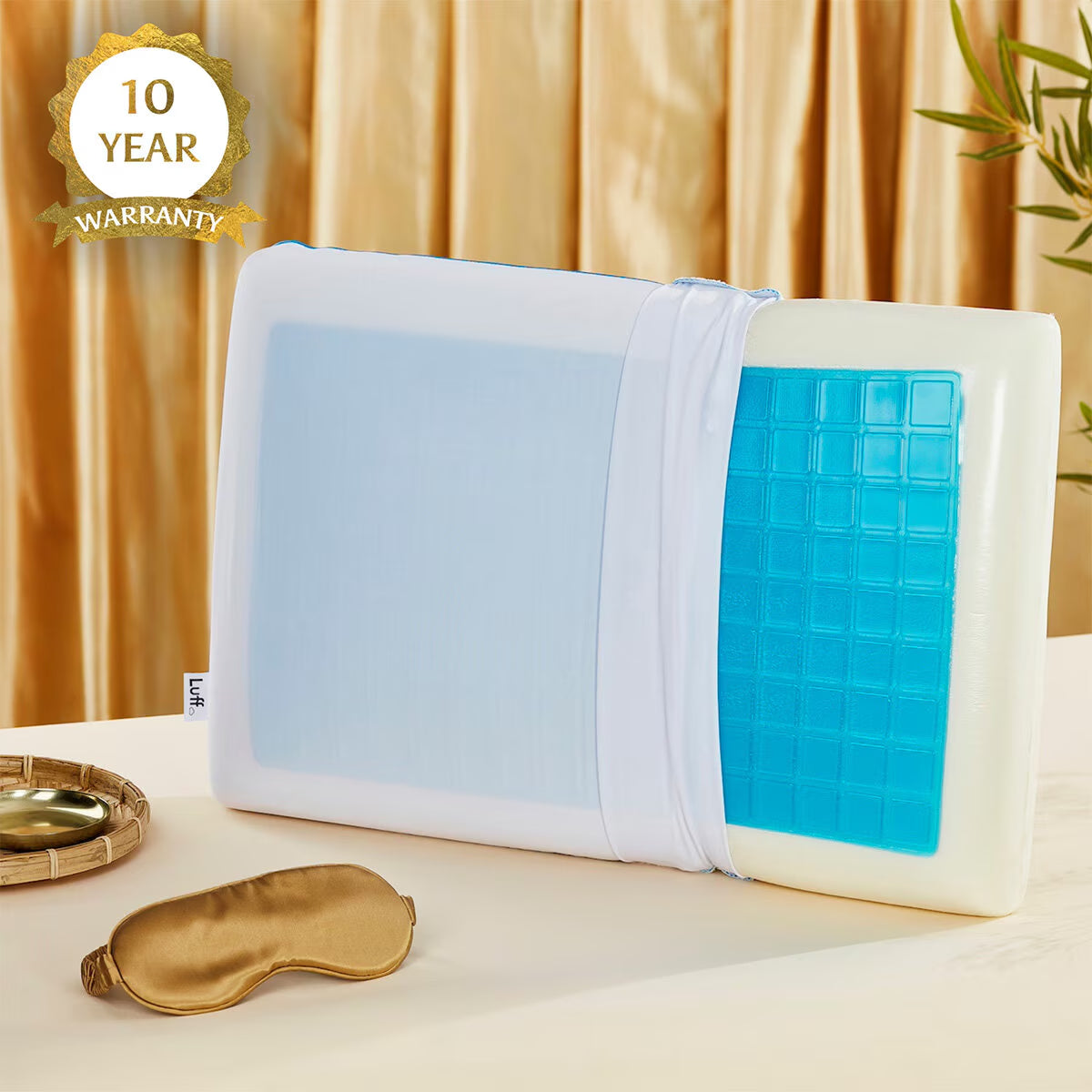 Luff Mayfair Cooling Gel Memory Foam Pillow image 0