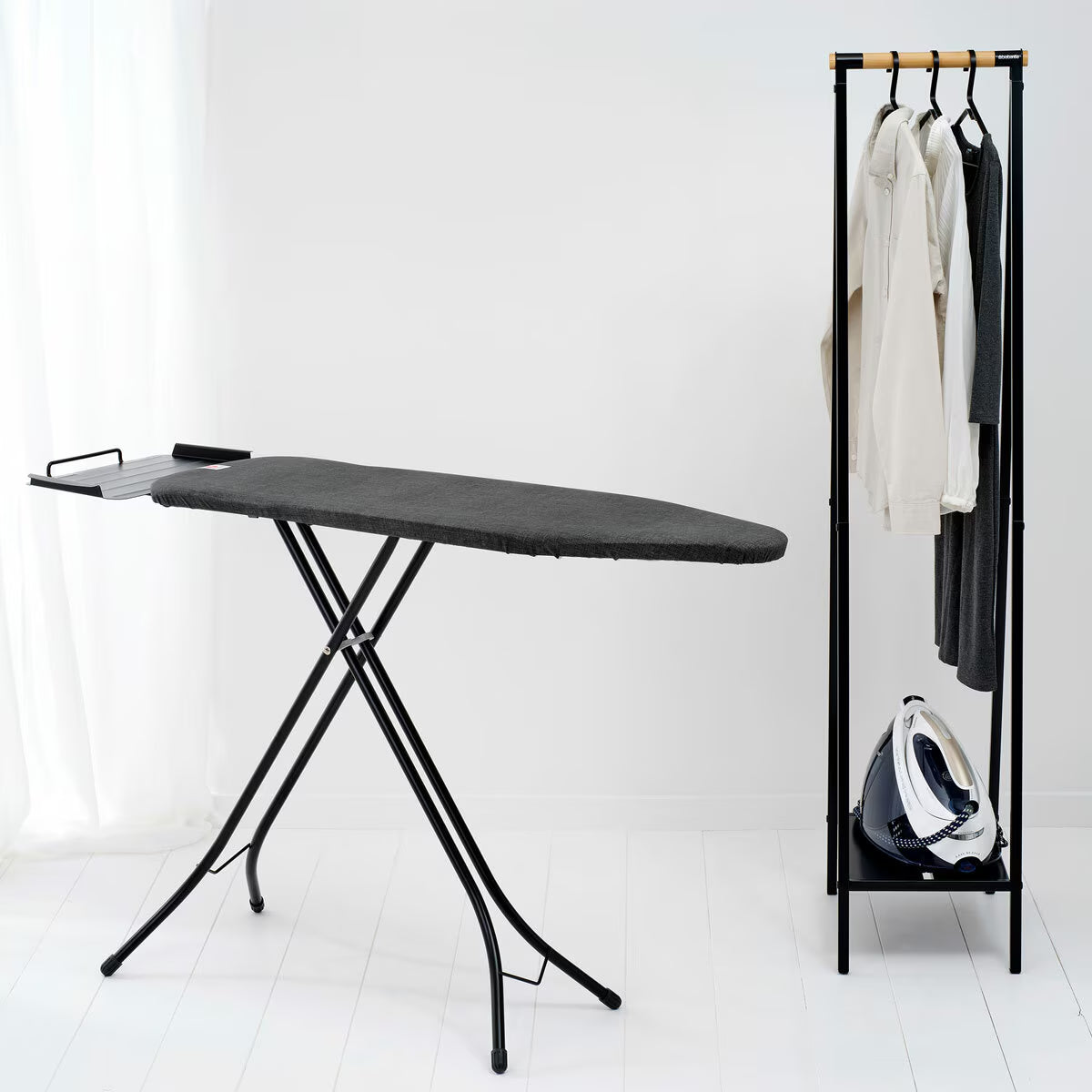 Brabantia Ironing Board B with Metal Steam Unit Holder image 0