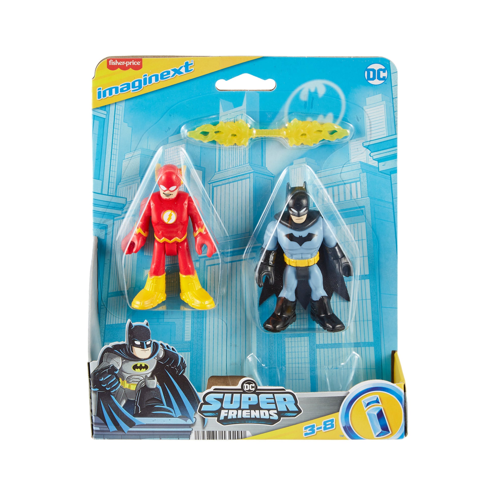 Imaginext DC Super Friends Batman and The Flash Figure Set image 0