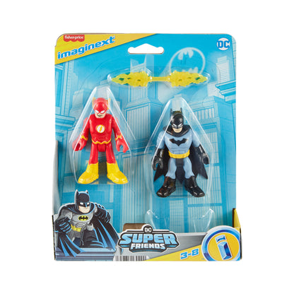 Imaginext DC Super Friends Batman and The Flash Figure Set image 0