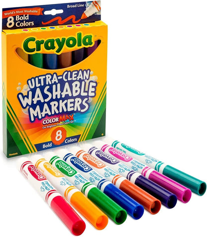 Crayola 8 Ct Bold Broad-Line image 0