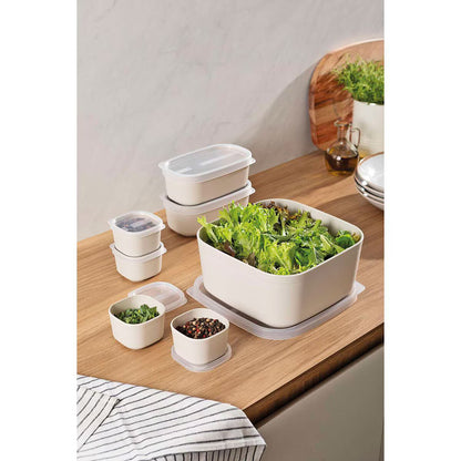 Tramontina Food Storage Set, 7 Piece - Cream image 0
