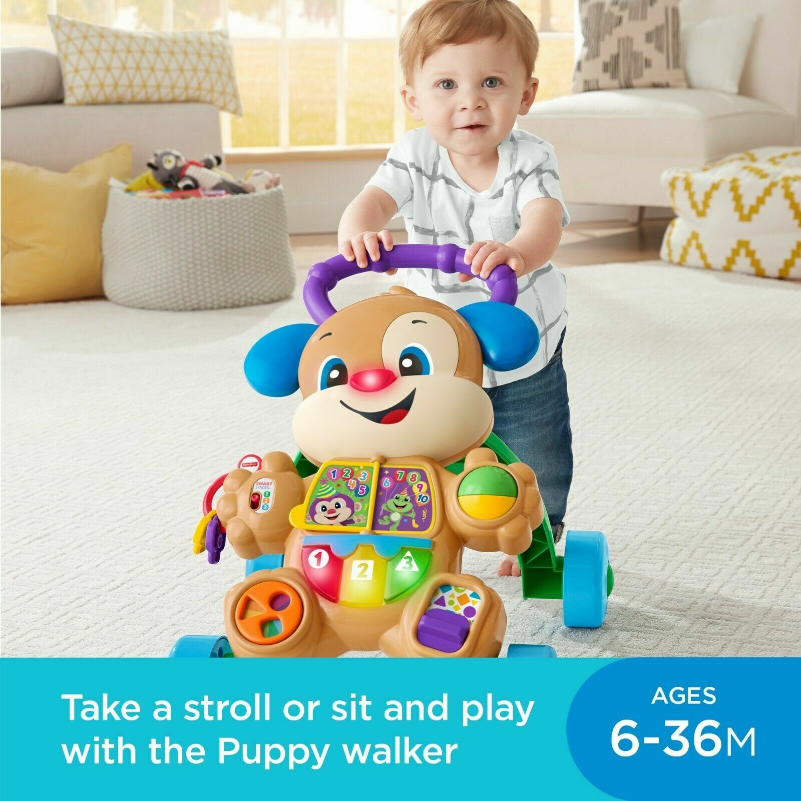 Fisher-Price Smart Stages Puppy Walker image 0