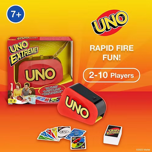 UNO Attack! Card Game | Card Launcher with Lights & Sounds | Colourblind Accessible | Family Game Night