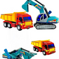 Ensemble de jouets de construction Big Daddy Excavatrice et Camion-benne