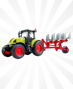 Tracteur de la ferme Big Daddy, laboure les cultures