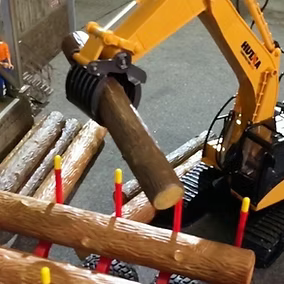 Big Daddy Remote Control Excavator Timber Grabber