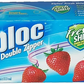 Sacs de conservation Ziploc à double fermeture éclair, 3,5 L, 52 unités : fermeture sécurisée pour la conservation des aliments