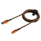 Câble USB vers Lightning Xtorm Xtreme : résistant, charge rapide, 1,5 m, orange