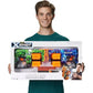 X-Shot Skins Dread Blasters Twin Pack | 2 Blasters & 48 Darts | 27m Range | Dual Rotating Barrels