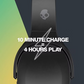 Casque sans fil Bluetooth Skullcandy Crusher Evo - Noir véritable