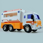 Ambulance Rescue 999 Toy Truck with Open and Close Back Doors Big Daddy