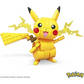 Pokémon Pikachu Buildable & Poseable Figure | 211 Pieces | Electric-Type Attack Details