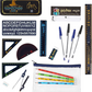 Harry Potter Stationery Set by Helix | 30-Piece | Hogwarts Maths & Writing Kit | Pencil Case Included