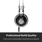 AKG Pro Audio Headphones Over-Ear Open-Back Flat-Wire Reference Studio