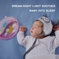 Lampe de chevet à pince pour bébé avec musique apaisante