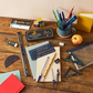 Harry Potter Stationery Set by Helix | 30-Piece | Hogwarts Maths & Writing Kit | Pencil Case Included