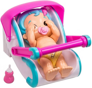 Petit Bizzy Bubs Peek-A-Boo Baby Swirlee