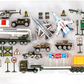 Coffret d'avions militaires Big Daddy en métal moulé sous pression