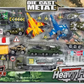 Coffret d'avions militaires Big Daddy en métal moulé sous pression